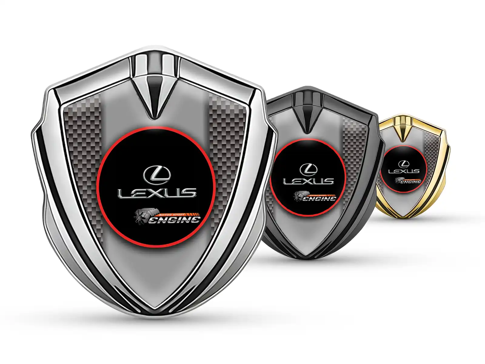 Lexus Silikon Emblem Abzeichen Limitierter Stil Schicker Look